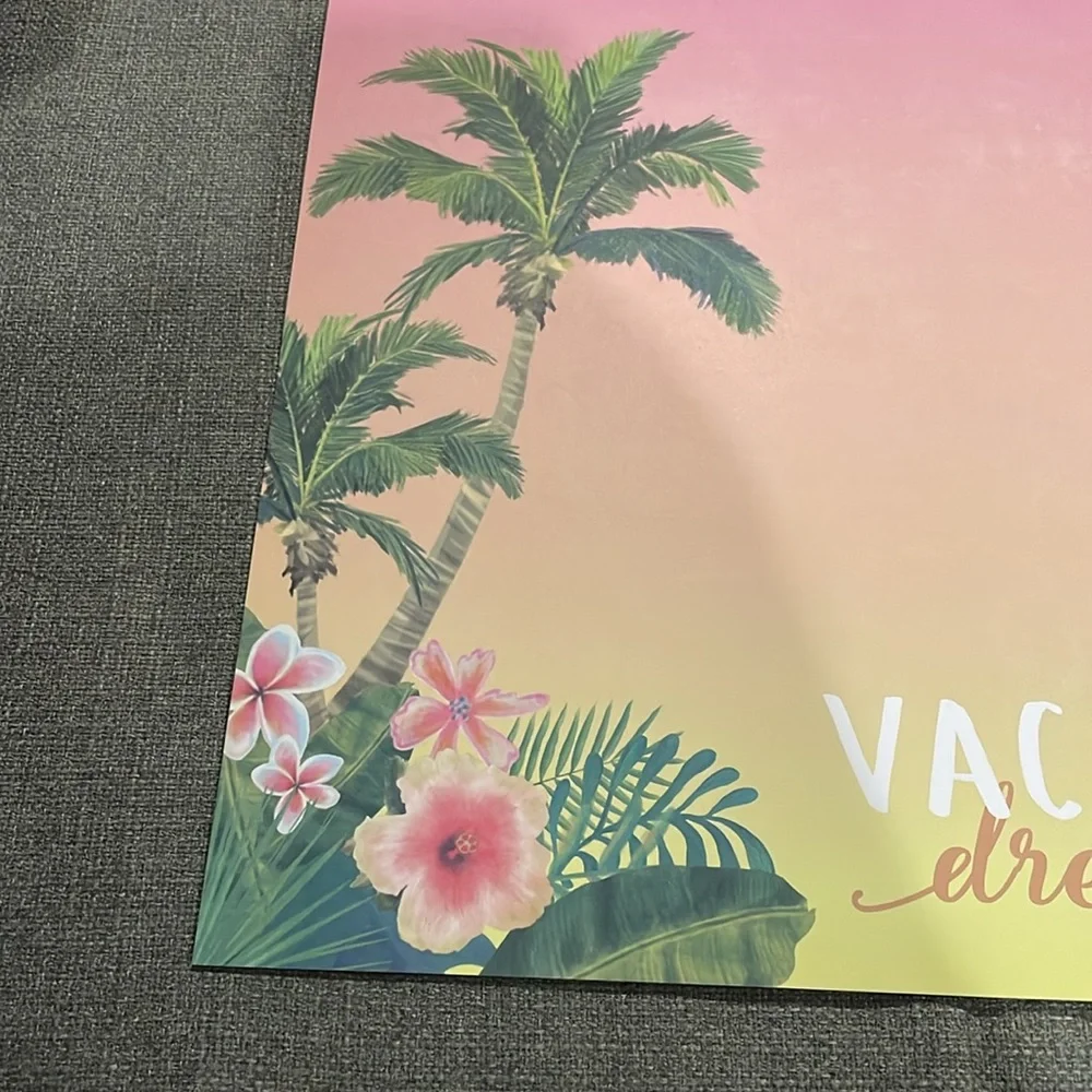 Vacation Vibes Paper pad Scarpbooking Pages flamingo palms bathing suits